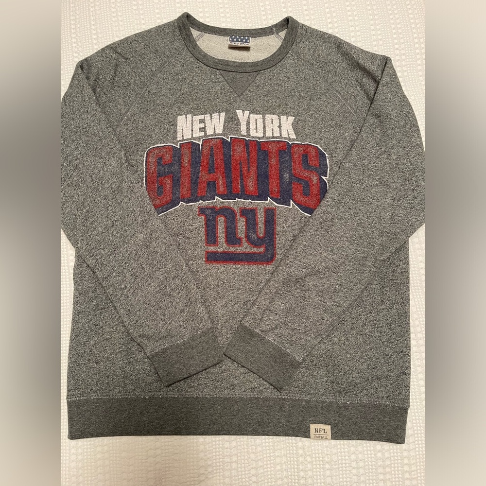 Junk Food New York Giants NFL Football Team Pullover Sweatshirt Sz. XL